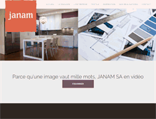 Tablet Screenshot of janam.ch